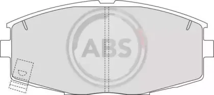 Комплект тормозных колодок, дисковый тормоз A.B.S. купить