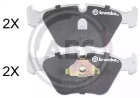 Комплект тормозных колодок, дисковый тормоз A.B.S. купить