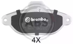 Комплект тормозных колодок, дисковый тормоз A.B.S. купить