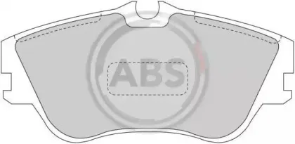 Комплект тормозных колодок, дисковый тормоз A.B.S. купить