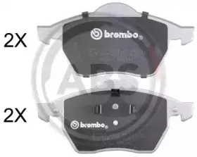 Комплект тормозных колодок, дисковый тормоз A.B.S. купить