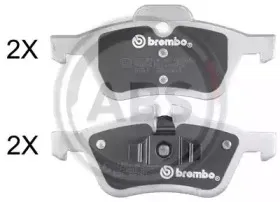 Комплект тормозных колодок, дисковый тормоз A.B.S. купить