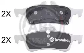 Комплект тормозных колодок, дисковый тормоз A.B.S. купить