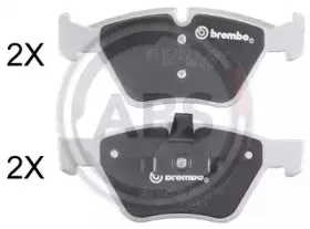 Комплект тормозных колодок, дисковый тормоз A.B.S. купить