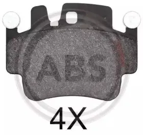 Комплект тормозных колодок, дисковый тормоз A.B.S. купить
