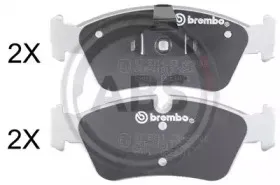 Комплект тормозных колодок, дисковый тормоз A.B.S. купить