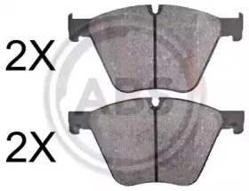 Комплект тормозных колодок, дисковый тормоз A.B.S. купить