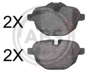 Комплект тормозных колодок, дисковый тормоз A.B.S. купить