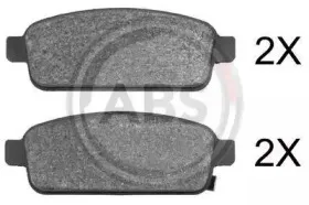 Комплект тормозных колодок, дисковый тормоз A.B.S. купить