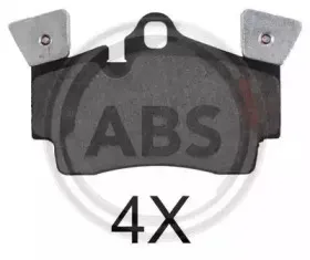 Комплект тормозных колодок, дисковый тормоз A.B.S. купить