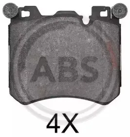 Комплект тормозных колодок, дисковый тормоз A.B.S. купить