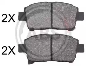 Комплект тормозных колодок, дисковый тормоз A.B.S. купить