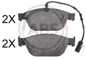 Комплект тормозных колодок, дисковый тормоз A.B.S. купить