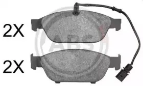 Комплект тормозных колодок, дисковый тормоз A.B.S. купить