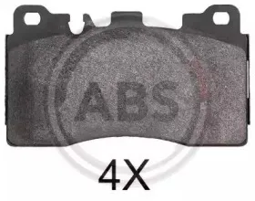 Комплект тормозных колодок, дисковый тормоз A.B.S. купить
