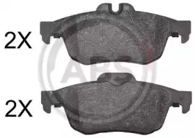 Комплект тормозных колодок, дисковый тормоз A.B.S. купить