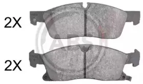 Комплект тормозных колодок, дисковый тормоз A.B.S. купить