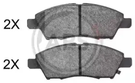 Комплект тормозных колодок, дисковый тормоз A.B.S. купить