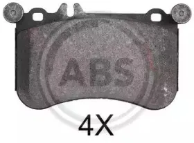 Комплект тормозных колодок, дисковый тормоз A.B.S. купить