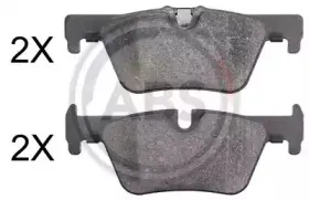 Комплект тормозных колодок, дисковый тормоз A.B.S. купить