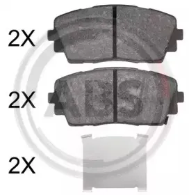 Комплект тормозных колодок, дисковый тормоз A.B.S. купить