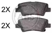 Комплект тормозных колодок, дисковый тормоз A.B.S. купить