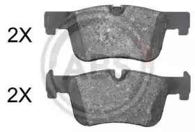 Комплект тормозных колодок, дисковый тормоз A.B.S. купить