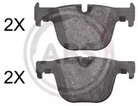 Комплект тормозных колодок, дисковый тормоз A.B.S. купить