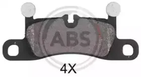 Комплект тормозных колодок, дисковый тормоз A.B.S. купить