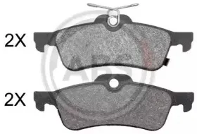 Комплект тормозных колодок, дисковый тормоз A.B.S. купить