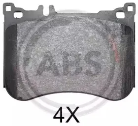 Комплект тормозных колодок, дисковый тормоз A.B.S. купить