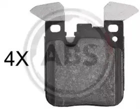 Комплект тормозных колодок, дисковый тормоз A.B.S. купить