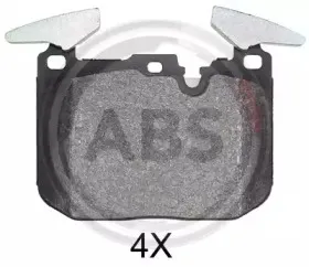 Комплект тормозных колодок, дисковый тормоз A.B.S. купить