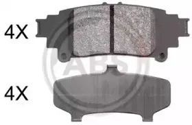 Комплект тормозных колодок, дисковый тормоз A.B.S. купить