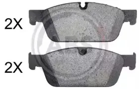 Комплект тормозных колодок, дисковый тормоз A.B.S. купить