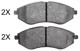 Комплект тормозных колодок, дисковый тормоз A.B.S. купить