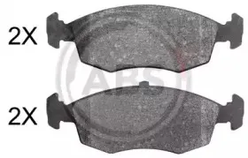 Комплект тормозных колодок, дисковый тормоз A.B.S. купить