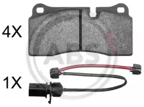 Комплект тормозных колодок, дисковый тормоз A.B.S. купить