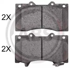 Комплект тормозных колодок, дисковый тормоз A.B.S. купить