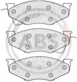 Комплект тормозных колодок, дисковый тормоз A.B.S. купить