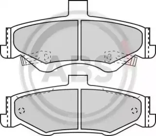 Комплект тормозных колодок, дисковый тормоз A.B.S. купить