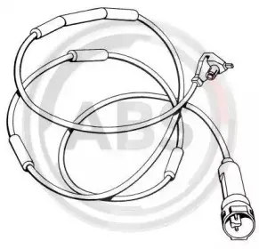 Сигнализатор, износ тормозных колодок A.B.S. купить