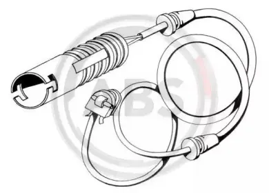 Сигнализатор, износ тормозных колодок A.B.S. купить