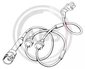 Сигнализатор, износ тормозных колодок A.B.S. купить