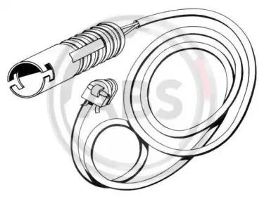 Сигнализатор, износ тормозных колодок A.B.S. купить