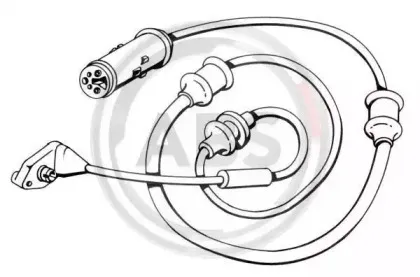 Сигнализатор, износ тормозных колодок A.B.S. купить