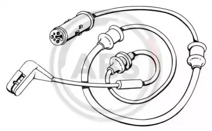 Сигнализатор, износ тормозных колодок A.B.S. купить