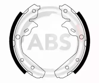 Комплект тормозных колодок A.B.S. купить