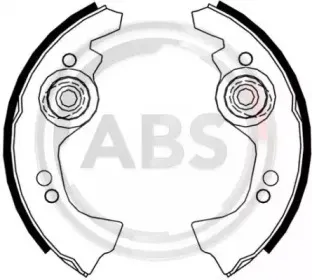 Комплект тормозных колодок A.B.S. купить