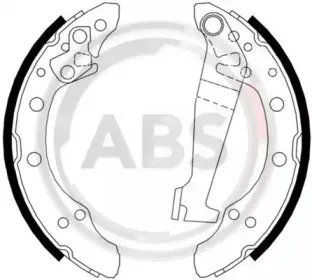 Комплект тормозных колодок A.B.S. купить
